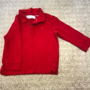 Kids red polo shirt